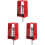 3St Veer Vibration Isolator Rood Gegalvaniseerd Staal Voor Studio's 1