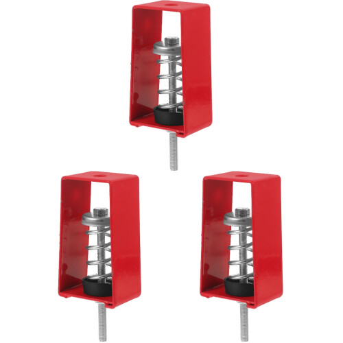 3St Veer Vibration Isolator Rood Gegalvaniseerd Staal Voor Studio's