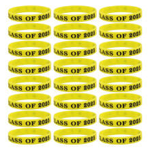 24St Class of 2025 Graduation Armbanden Siliconen Party Gifts