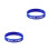 12Pièces Bracelets Silicone Pays Multicolores Pour Supporter 1