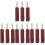 12Pcs Cylinder Head Porting Sanding Drum Kit Dark Red Sandpaper Rolls 1