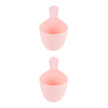 2Pièces Louche Rose En PP Long Manche, Pour Bain Arrosage Maison