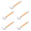 5Pcs Wallpaper Seam Roller with Wood Handle Lightweight Smoothing Tool 7