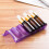 3Pcs Stackable Purple Plastic Essential Oil Bottle Holder with 5 Slots 6