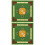 2Pcs Durable Green Mahjong Table Mat Polyester Surface Latex Anti-Slip 5