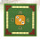 2Pcs Durable Green Mahjong Table Mat Polyester Surface Latex Anti-Slip 11