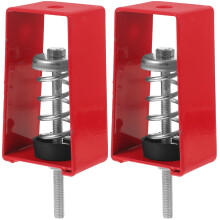 2Pcs Ceiling Mount Vibration Isolator Red Rubber for Home Theater Use