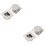 Set Of 2 Latch Kitchen Cabinet Knobs Pocket Door Pull Black 6