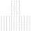 32Pcs White Plastic Mini Roman Pillar Cake Stands for Wedding Decor 1