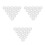 150Pcs White Rubber Jar Seals with Easy Installation for 8