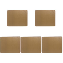 5Sets Portable Fire Retardant Camping Mat Silicone Fiberglass Blanket