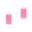 2Pcs Plastic Pink Washing Board Practical Laundry Accessories 1