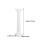 32Pcs White Plastic Mini Roman Pillar Cake Stands for Wedding Decor 10