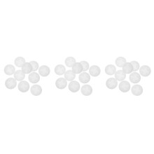 30Pcs White Plastic Paint Bucket Lids Secure Seal Drum Covers