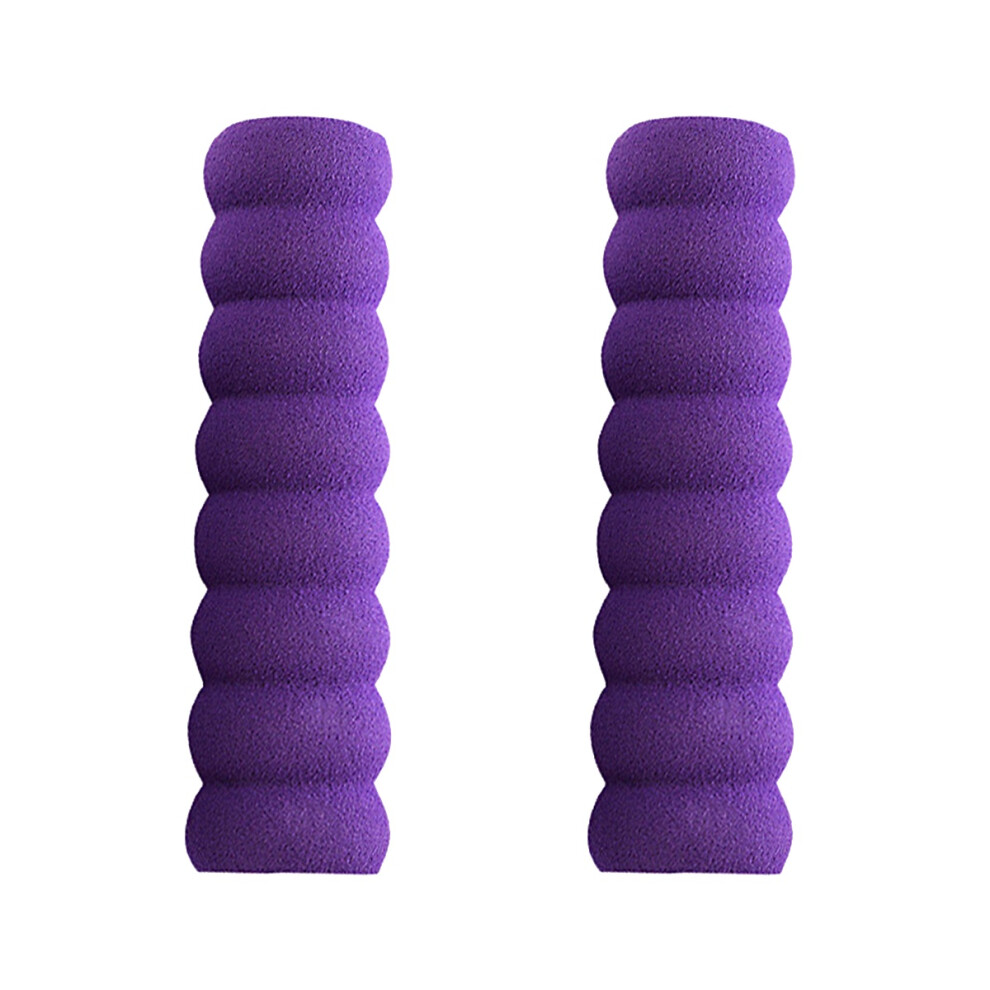 Artibetter 2 Count Childproof Safety Door Knobs Handle Cover Handles Purple