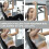 2Pcs Cotton Abdominal Mat Foldable Core Trainer Pad Black for Exercise 7