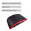 2Pcs Cotton Abdominal Mat Foldable Core Trainer Pad Black for Exercise 8