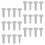 56Pairs Stainless Steel Handle Rivets for Home DIY Kitchen Tools 2