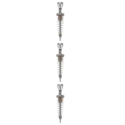 3Pcs Silver Alloy Pinball Rod for Game Machine Accessories