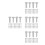 56Pairs Stainless Steel Handle Rivets for Home DIY Kitchen Tools 6