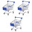3Pièces Caddies De Jeu Durable Accessoires Bébé 3