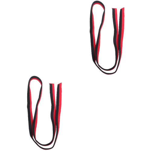 2Pcs Martial Art Karate Belt Soft Polyester-Cotton Multi Color Wrap 2