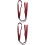 2Pcs Martial Art Karate Belt Soft Polyester-Cotton Multi Color Wrap 5