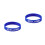 12Pièces Bracelets Silicone Pays Multicolores Pour Supporter 4