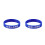 12Pièces Bracelets Silicone Pays Multicolores Pour Supporter 6