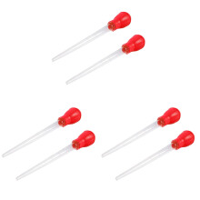 3 Count Sewage Suction Device Aquarium Pipette Fish Tank Cleaner