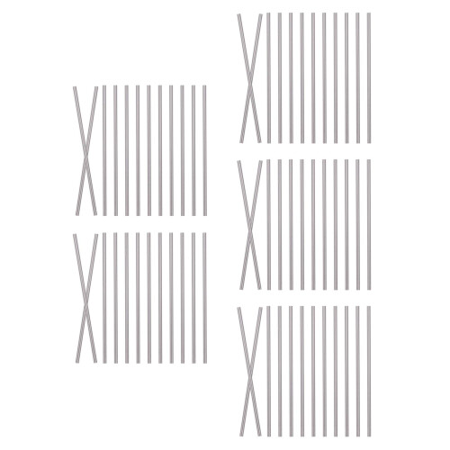 60Pcs Metal Blocking Pins Silver for Crochet Board and Knitting Tools