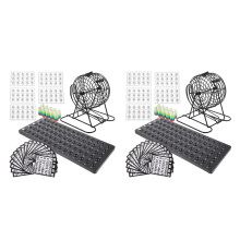 2Sets Party Game Toy Durable Roller Cage with Balls Kit