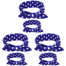 Set Of 3 Baby Turban Hair Accessories Bunny Rabbit Ear Headband