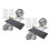 2Sets Party Game Toy Durable Roller Cage with Balls Kit 5