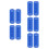 120Pièces Bracelets Silicone Bleus Accessoires D'obtention 2025 7