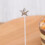 100Pièces Toppers Argentées Pour Gâteaux 8