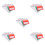 5Sets PVC Bridge Bidding Cards Assorted Color Durable Props 1