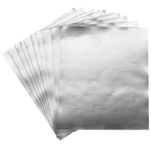 Pots Patch Aluminum Pot Patch Silver Aluminum Foil 10 Sheets