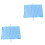 2Pcs Eco-Friendly Cool Mat for Pets Sky-Blue Thickened Cooling Pad 3