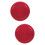 2Pcs Red Metal Threaded Caps for Telescope Eyepiece Protective Cover 1