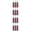 12Pcs Cylinder Head Porting Sanding Drum Kit Dark Red Sandpaper Rolls 5
