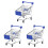 3Pièces Caddies De Jeu Durable Accessoires Bébé 1