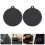 2Pièces Silicone Anti-Dérapant Protection Table Four Noir 10