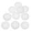 30Pcs White Plastic Paint Bucket Lids Secure Seal Drum Covers 2