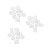 30Pcs White Plastic Paint Bucket Lids Secure Seal Drum Covers 7