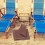 Coffee Widened Recliner Cloth Foldable Chair Replacement Fabric 5