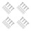 56Pairs Stainless Steel Handle Rivets for Home DIY Kitchen Tools 1
