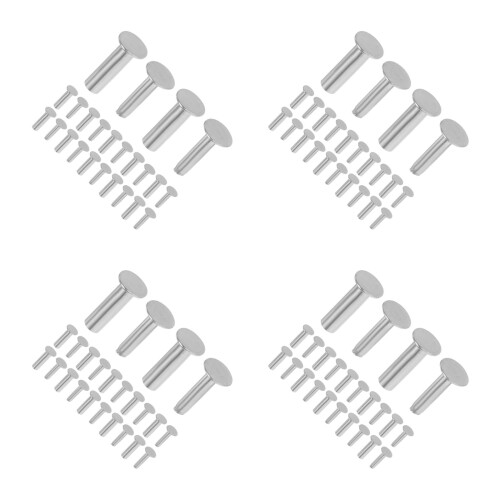 56Pairs Stainless Steel Handle Rivets for Home DIY Kitchen Tools