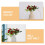 2Pièces Branche De Baies Artificielles Pour Décorations 7
