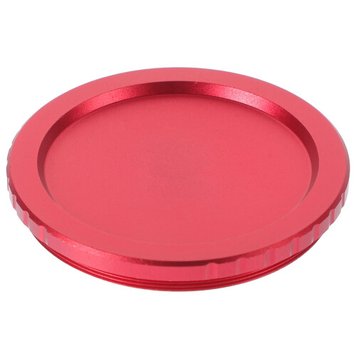 2Pcs Red Metal Threaded Caps for Telescope Eyepiece Protective Cover 1